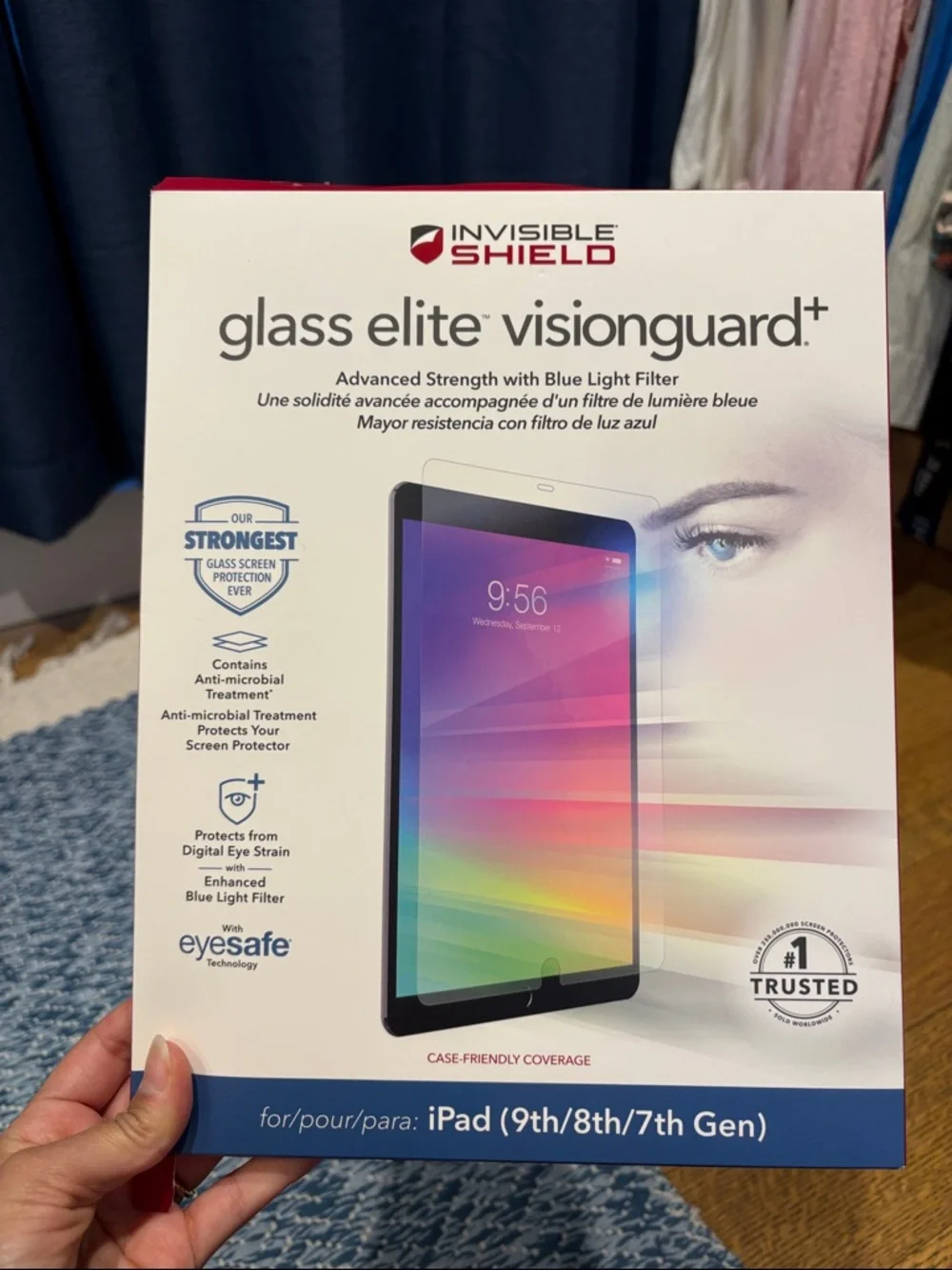 Glass Elite VisionGuard+ Screen Protector for iPad